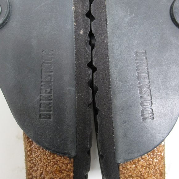 Birkenstock Unisex Boston Oiled Leather Clog Black Size 8 US M / 10 US L / 41 EU - Picture 11 of 12